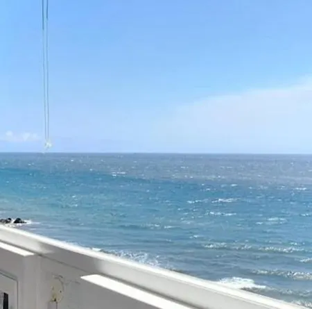 Gran Ventanal El Crucero Renovado Frente Al Mar Apartmán